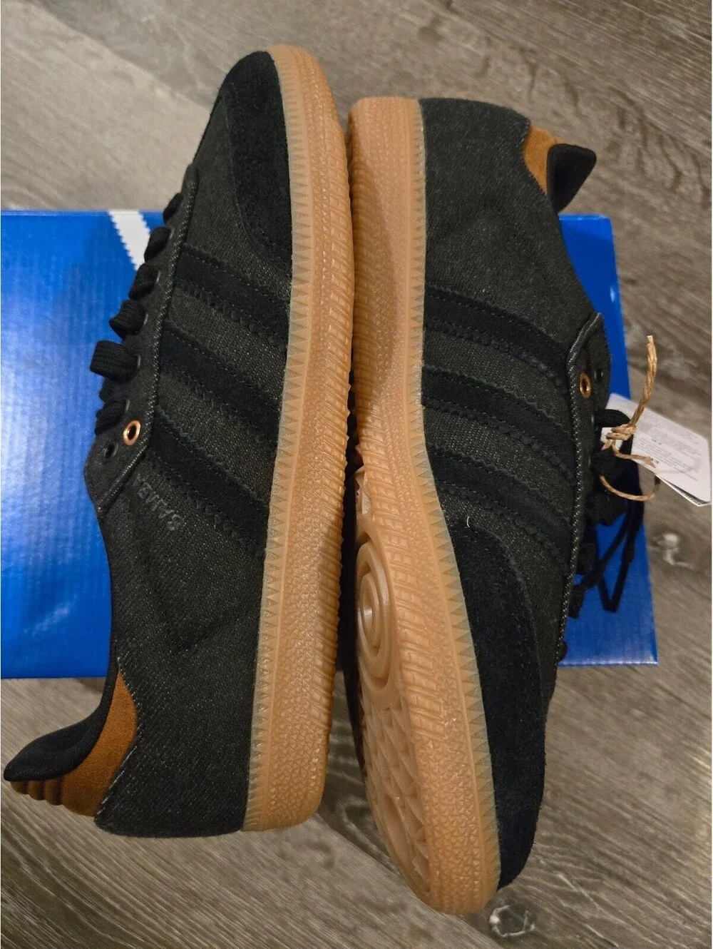 adidas Samba OG Black White Gum IH6817 Men's Size 6 New in Box